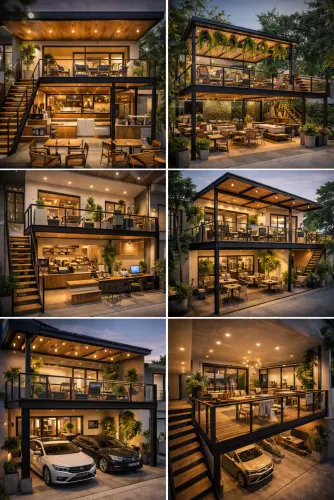 Mezannine Cafe Modern di Batununggal