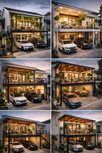 Mezannine Teras Rumah Keren di Batununggal