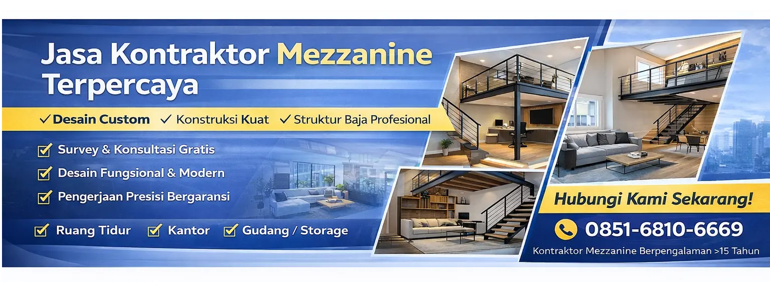 Jasa Pembuatan Mezzanine batununggal Bergaransi